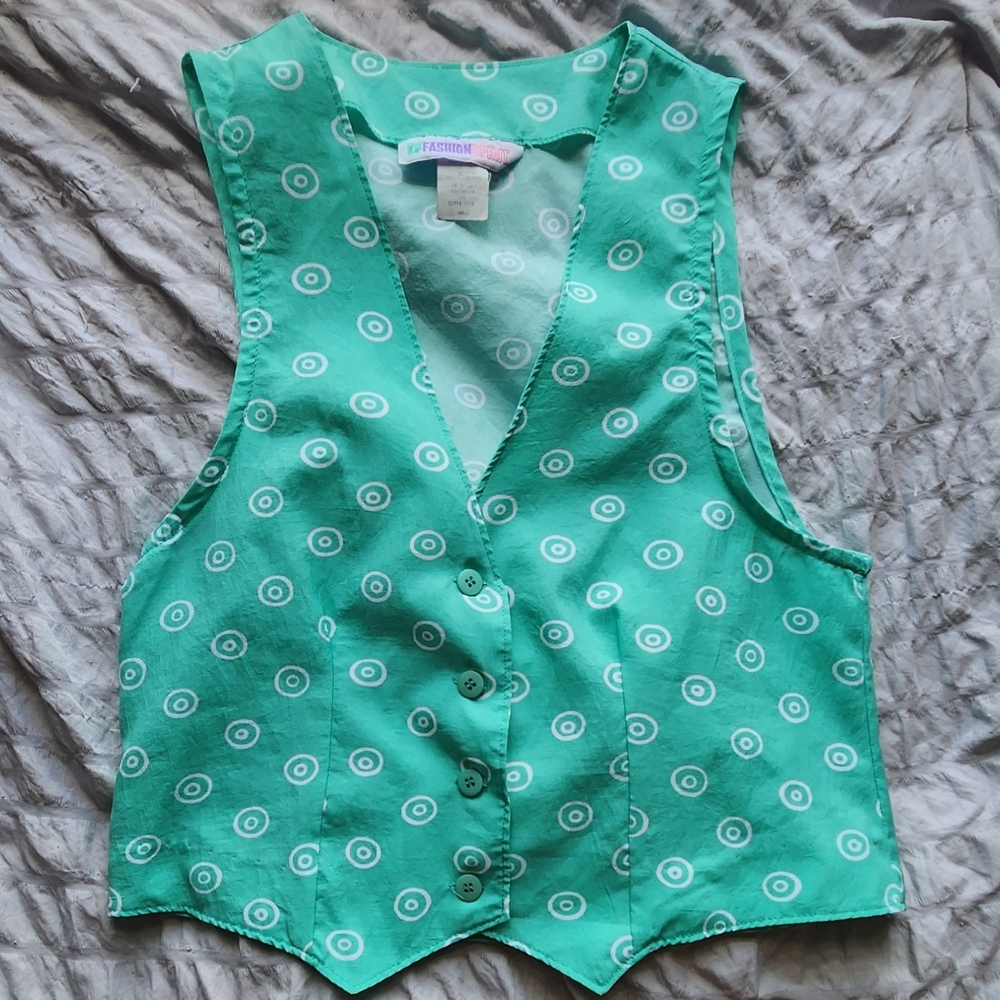 Vintage Green Vest